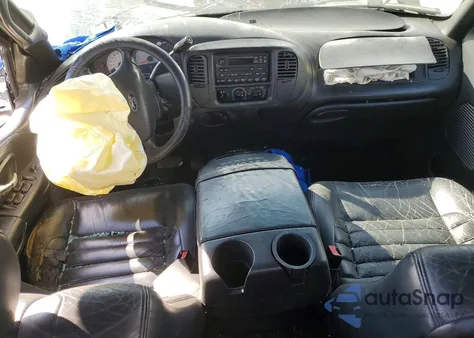 2001 Ford F150 Supercrew из США, поврежденный, VIN 1FTRW07LX1KA06822